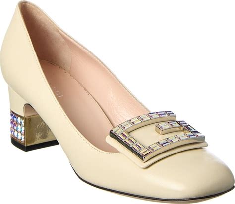 Gucci Madelyn Leather Pump 